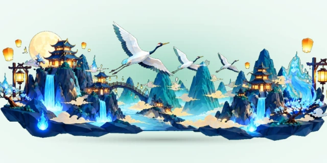 江山美景画